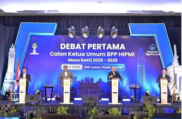 Debat Calon Ketum Hipmi, Angkat Isu Investasi, Hilirisasi hingga Pasar Modal