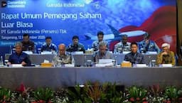 RUPSLB Garuda Indonesia Restui Suntikan Dana Rp23,67 Triliun dari Danantara
