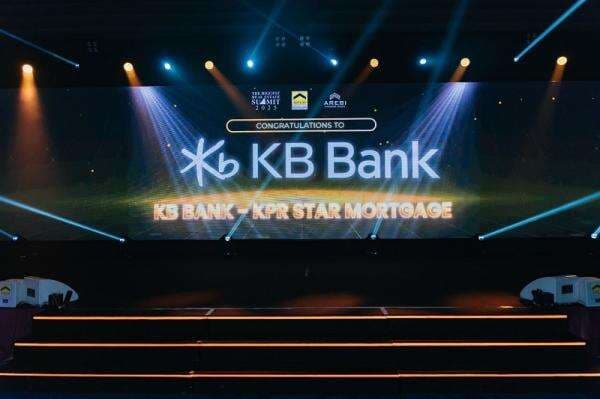 KPR Star Mortgage Bawa KB Bank Raih Apresiasi Best Innovative Bank di AREBI Summit 2025