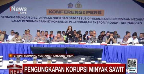 1.802 Ton Produk CPO Ilegal Gagal Diekspor