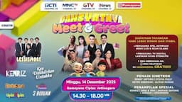 Datang ke Dahsyatnya Meet & Greet Kau Ditakdirkan Untukku di Jatinegara, Ada Kenriz Juga!