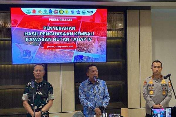 Satgas PKH Kembalikan 3,3 Juta Hektare Lahan Hutan ke Negara