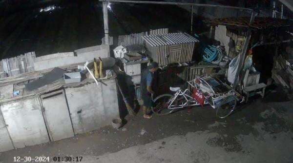 Jelang Tahun Baru, Ayam Milik Warga Kota Probolinggo Raib Dicuri, Pelaku Terekam CCTV