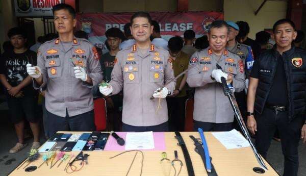 Penyerangan Brutal Hingga Tawuran Viral di Makassar, 24 Geng Motor Ditangkap