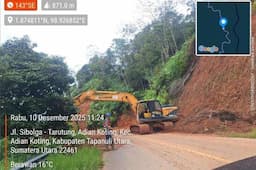 Update Pemulihan Infrastruktur di Sumut, 171 Titik Longsor Tertangani