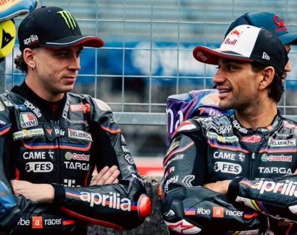 Bos Aprilia Sesumbar Duet Marco Bezzecchi-Jorge Martin Bakal Hentikan Dominasi Marc Marquez di MotoGP 2026
