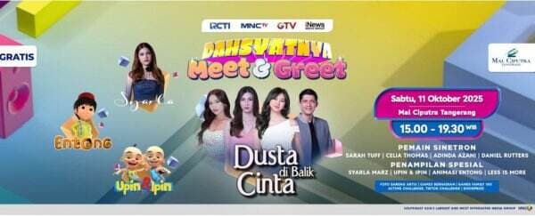 RCTI Hadirkan Jumpa Fans Dalam Dahsyatnya Meet and Greet Dusta di Balik Cinta di Tangerang!