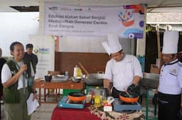 Edukasi Memasak Sehat bagi Ibu-Ibu, Chef: Biar Suami dan Anak Betah Makan di Rumah