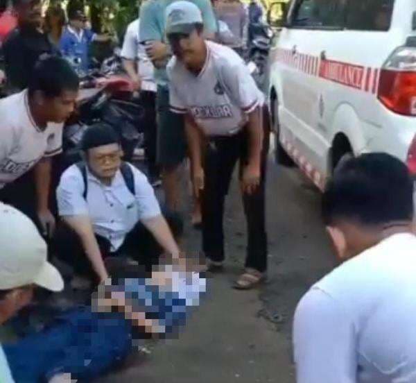 BREAKINGNEWS: Dua Siswa SMPN 2 Klari Terlibat Kecelakaan, Satu Tewas Terlindas Truk