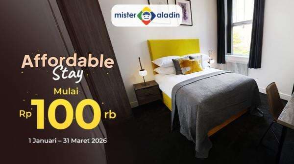 Liburan 2026 Lebih Hemat dengan Pilihan Hotel Mulai Rp100.000