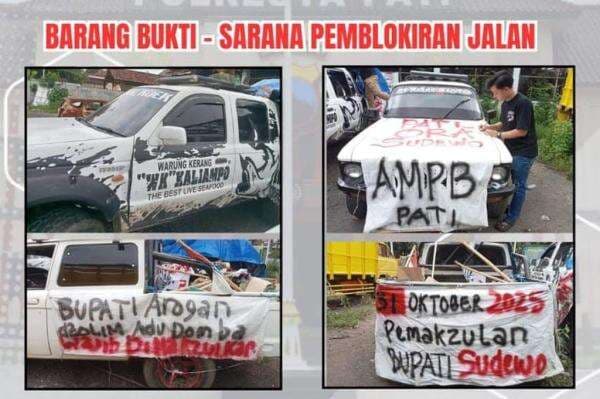 Nasib 2 Pendemo Pemakzulan Bupati Pati, Jadi Tersangka hingga Terancam 15 Tahun Penjara