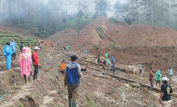 BNPB Catat Rentetan Bencana 24 Jam Terakhir, Banjir hingga Longsor Telan Korban Hilang