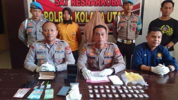 Susul Suami Masuk Sel, IRT Muda di Kolaka Utara Ditangkap Miliki 102,51 Gram Sabu Siap Edar