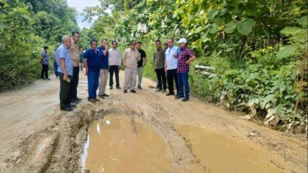 Gerak Cepat Bupati Butur Afirudin Tinjau Kerusakan Jalan Provinsi di Kulisusu Barat dan Bonegunu