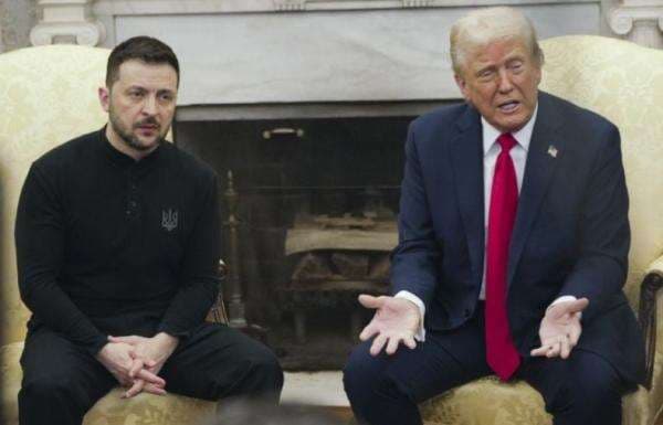 Panas! Trump Sebut Presiden Ukraina Zelensky Tak Tahu Terima Kasih