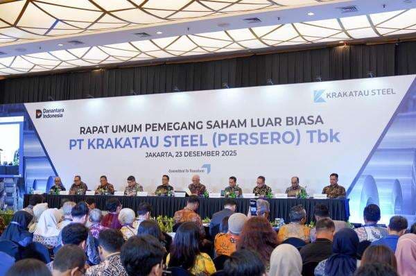 RUPSLB Krakatau Steel (KRAS) Rombak Direksi, Ini Susunan Terbarunya