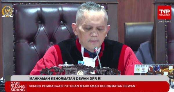 MKD Gelar Sidang Putusan Etik Ahmad Sahroni Cs