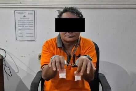 Pria Ini Simpan 55 Gram Sabu di Dasbor Sepeda Motor