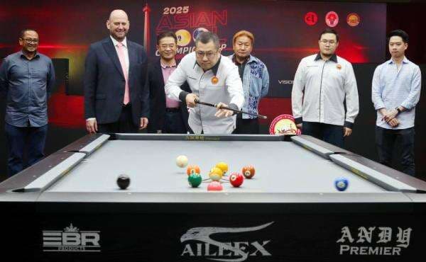Asian Pool Championship 2025 Resmi Dibuka, Hary Tanoesoedibjo Ungkapkan Rasa Bangga