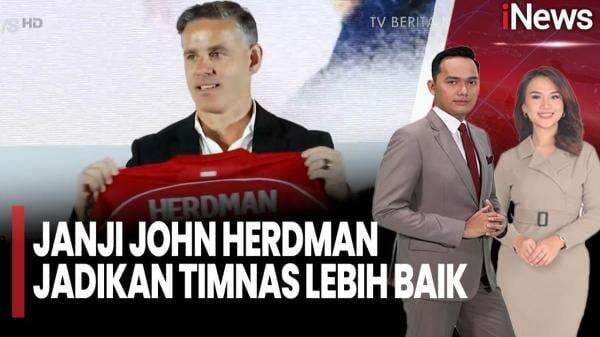 John Herdman Umbar Janji Besar usai Jadi Pelatih Timnas Indonesia