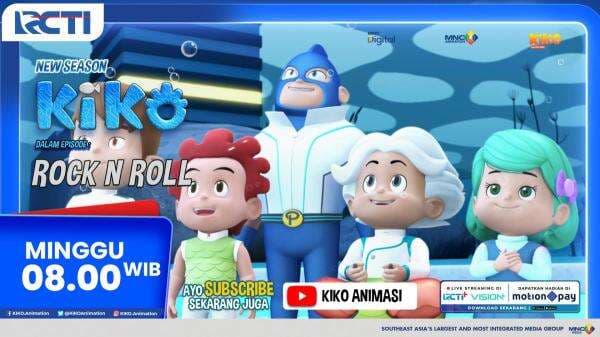 KIKO Season 4 Episode Rock N Roll, Minggu Pagi di RCTI