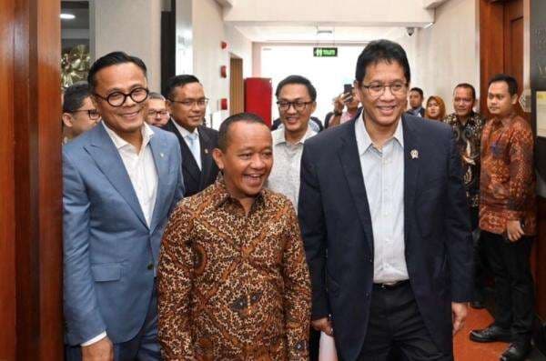 Purbaya dan Bahlil Bahas Penambahan Kuota Subsidi LPG Jelang Nataru