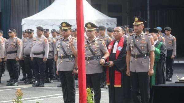 Sertijab, Kapolrestabes Medan dan Dirresnarkoba Polda Sumut Resmi Berganti