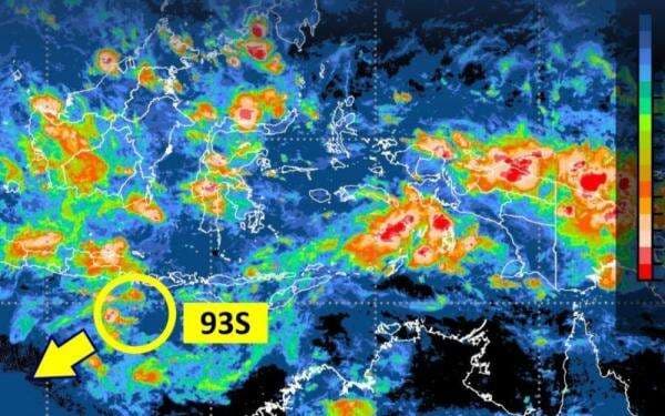 Bibit Siklon 93S Terdeteksi di Indonesia, BMKG: Waspada Hujan dan Gelombang Tinggi di Bali dan NTT