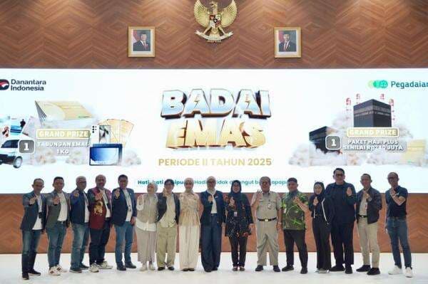 Pegadaian Umumkan Pemenang Undian Badai Emas Periode II Tahun 2025