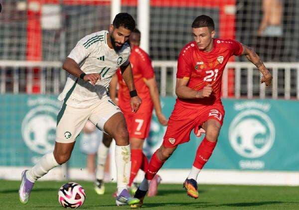 Hasil Timnas Arab Saudi vs Makedonia Utara: Green Falcons Menang 2-1, Timnas Indonesia Wajib Waspada!
