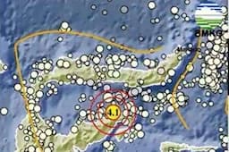 Gempa Hari Ini Magnitudo 4,1 Guncang Banggai Kepulauan Sulteng