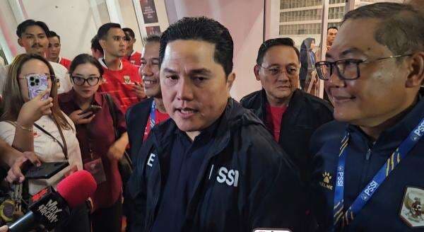 Erick Thohir Sambut Kemenangan Bersejarah Timnas Indonesia atas Oman, Target Berikutnya Mozambik