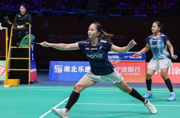 Rachel/Febi Petik Pelajaran Berharga dari Penguasa Dunia Usai Terhenti di Semifinal Indonesia Open 2026