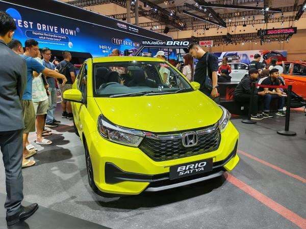 Honda Jual 1.908 Unit pada GIIAS 2025, Separuhnya Disumbang Brio