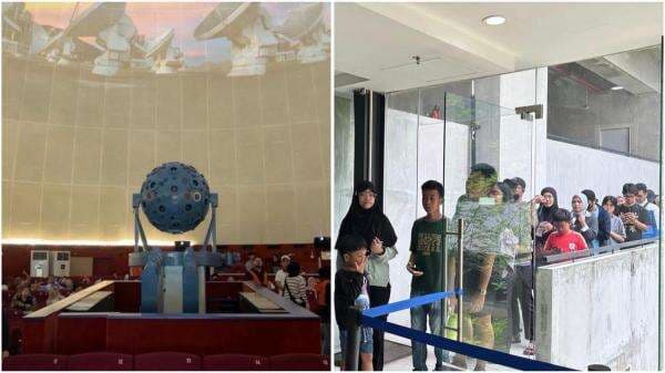 Planetarium Jakarta Diserbu Pengunjung di Akhir Masa Libur Tahun Baru 2026