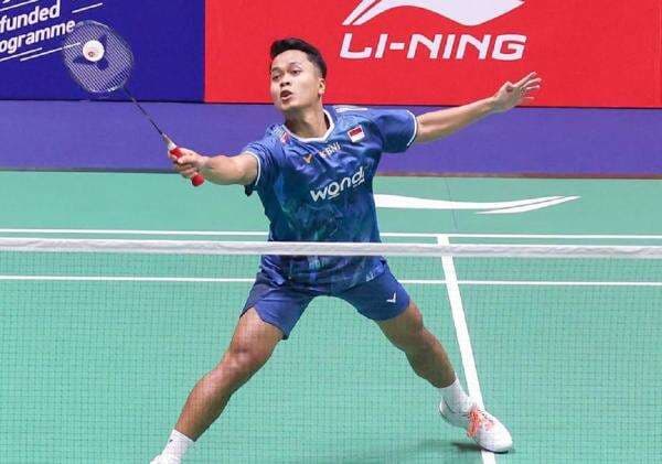 Hasil Hong Kong Open 2025: Sengit, Anthony Ginting Kalah dari Christo Popov di 32 Besar