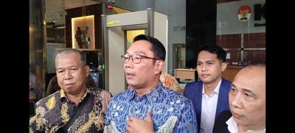 Ridwan Kamil Klaim Kendaraan yang Disita KPK Dibeli dari Uang Pribadi