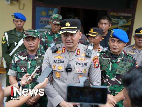 Hilangkan Perjudian, Tim TNI-Polri Gerebek Lokasi Sabung Ayam di Desa Nirannuang Gowa