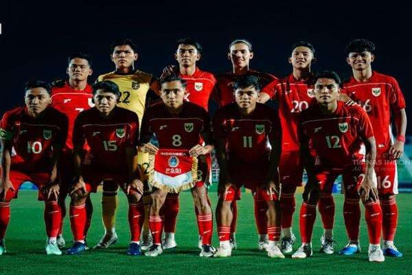 Klasemen Peringkat Kedua Terbaik di Kualifikasi Piala Asia U-23 2026: Timnas Indonesia Teratas