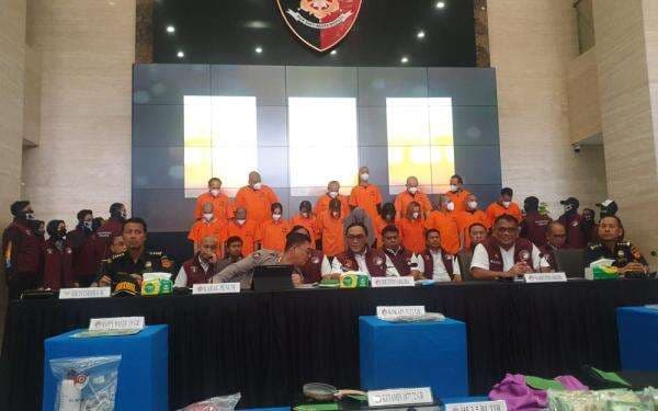 Polisi Bongkar Peredaran Narkoba Senilai Rp60,5 Miliar Jelang DWP Bali, 17 Pelaku Diamankan