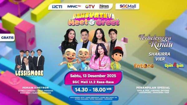 Sabtu Ini ke Dahsyatnya Meet & Greet Terbelenggu Rindu di Cikarang Yuk!