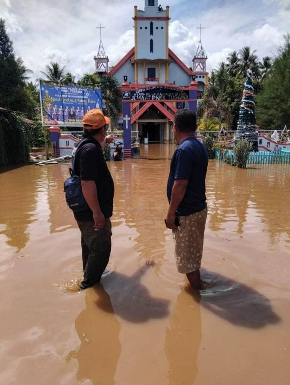 BNPB: Ribuan Rumah di Halmahera Utara Terendam Banjir, Satu Orang Meninggal Dunia