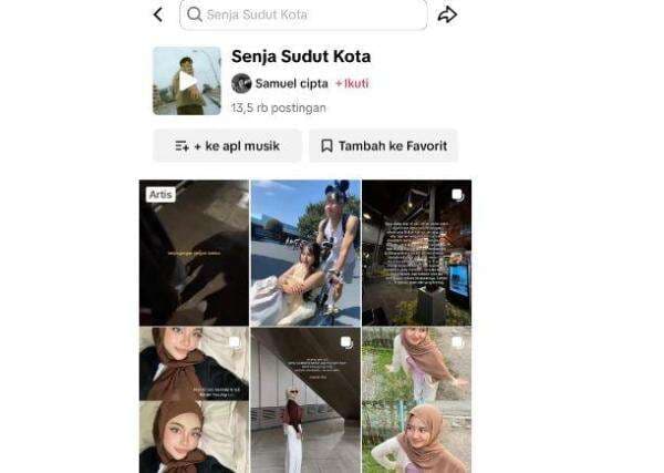 Jadi Soundtrack Para Single, Sound Senja Sudut Kota Milik Samuel Cipta Capai 13 Ribu di TikTok