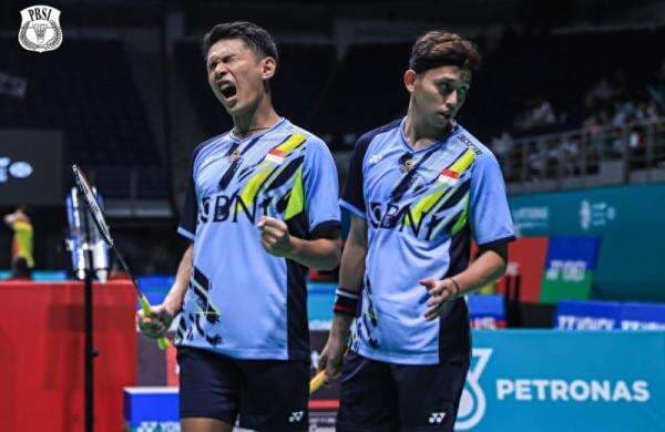 Fajar/Rian dan Sabar/Reza Lolos ke Semifinal Indonesia Open 2025