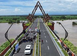 Resmikan Jembatan Kabanaran, Presiden Prabowo Ungkap Perjuangan Pangeran Mangkubumi