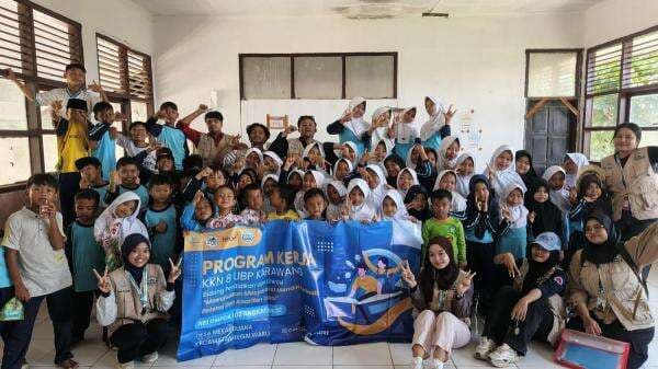 KKN UBP Karawang di Mekarbuana Sentuh Pendidikan, Kesehatan, dan Ekonomi Warga