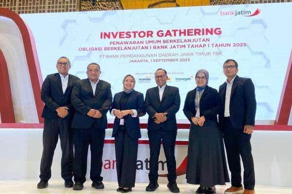 Bank Jatim bakal Terbitkan Obligasi Rp2 Triliun, Simak Jadwal Lengkapnya