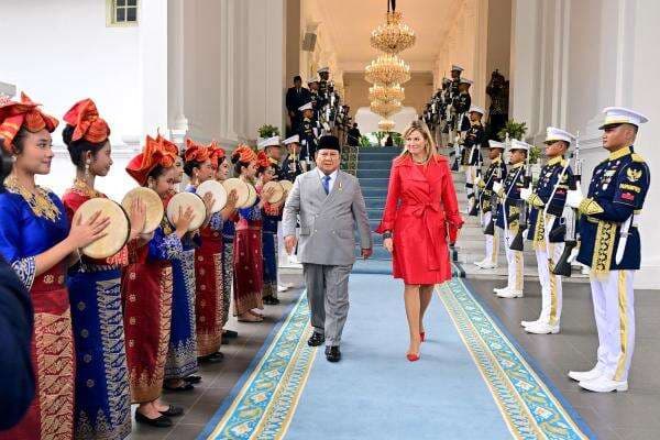 Prabowo Bertemu Ratu Belanda Maxima, Bahas Kesehatan Finansial di Indonesia