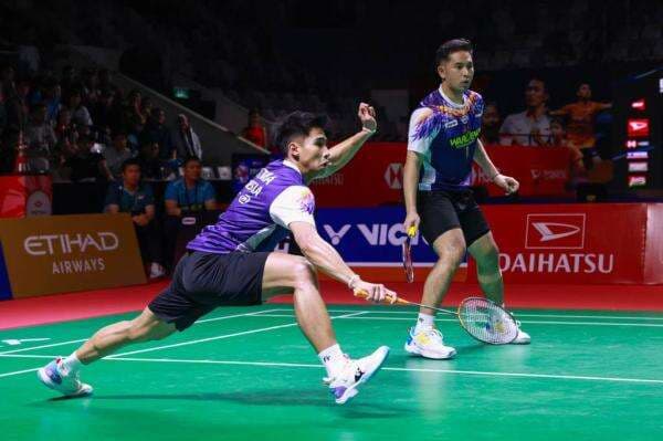 Merah Putih Kunci Tiket Final Ganda Putra Indonesia Masters 2026, Sabar/Reza Bilang Begini