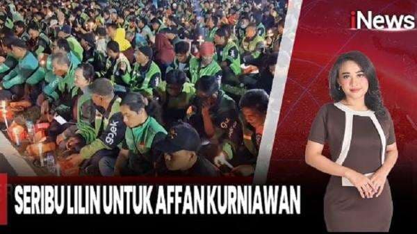 Aksi 1.000 Lilin untuk Affan Kurniawan, Driver Ojol Doa Bersama di Surabaya dan Tuban